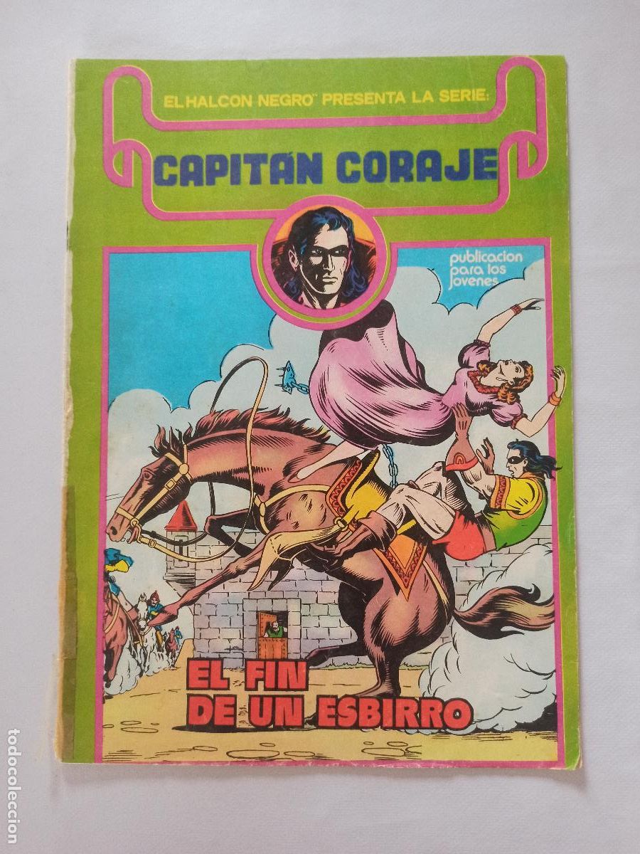 C&oacute;mics: CAPITAN CORAJE N&ordm; 6 - EL HALCON NEGRO PRESENTA - URSUS (GZ) - Foto 1