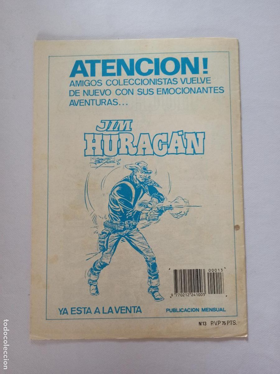 C&oacute;mics: CAPITAN CORAJE N&ordm; 13 - EL HALCON NEGRO PRESENTA - URSUS (GZ) - Foto 3