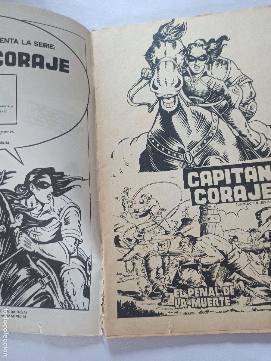 C&oacute;mics: CAPITAN CORAJE N&ordm; 15 - EL HALCON NEGRO PRESENTA - URSUS (GZ) - Foto 3