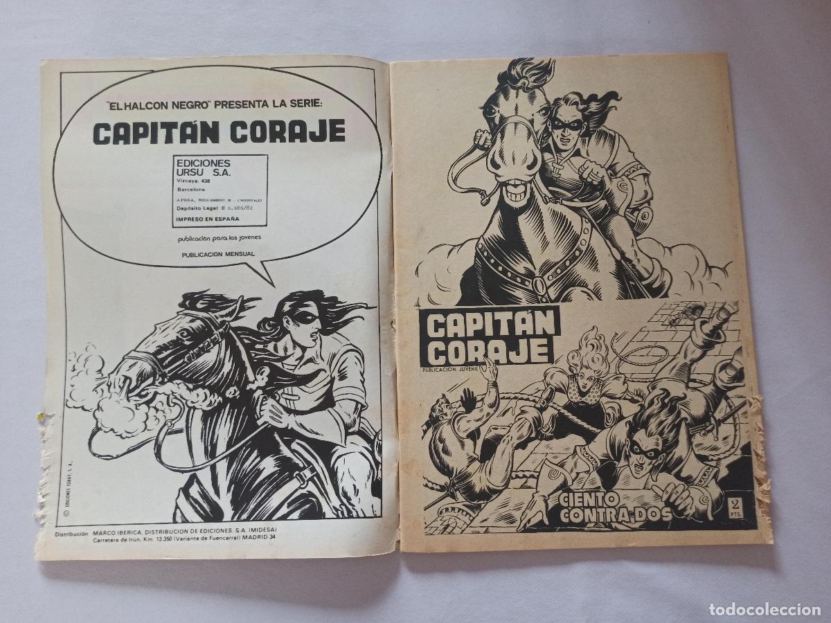C&oacute;mics: CAPITAN CORAJE N&ordm; 16 - EL HALCON NEGRO PRESENTA - URSUS (GZ) - Foto 5