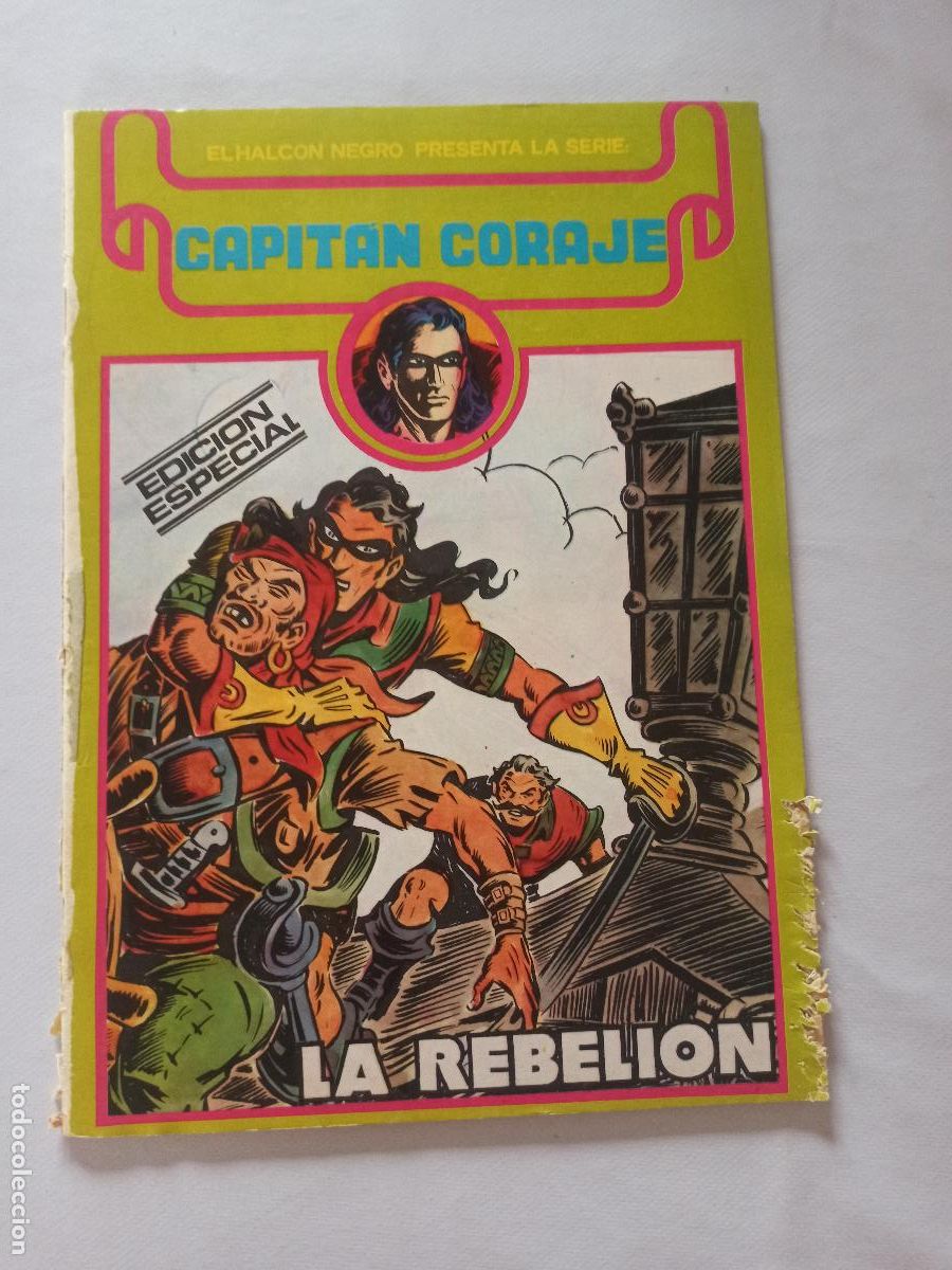 C&oacute;mics: CAPITAN CORAJE N&ordm; 16 - EL HALCON NEGRO PRESENTA - URSUS (GZ) - Foto 1