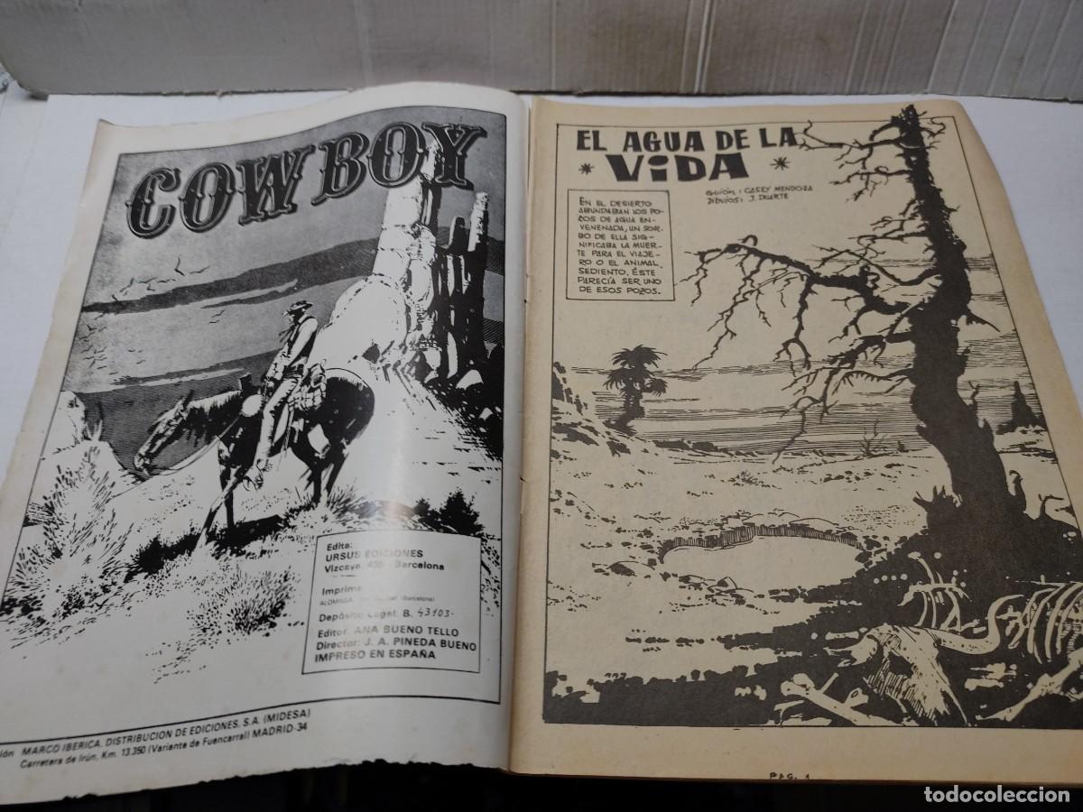 C&oacute;mics: Comic - COWBOY n&deg; 7 - EL AGUA DE LA VIDA- URSUS EDICIONES 1978 - Foto 2