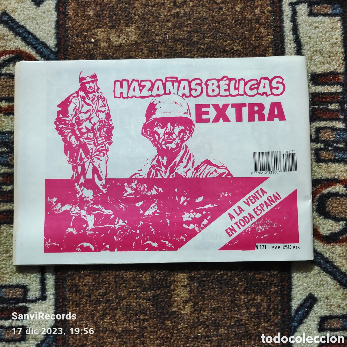 C&oacute;mics: HAZA&Ntilde;AS B&Eacute;LICAS N&deg; 171 - Foto 2