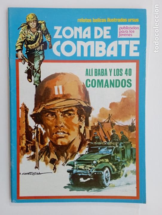 C&oacute;mics: ZONA DE COMBATE AZUL N&ordm; 35 , EXCELENTE ESTADO - Foto 1