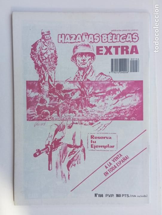 C&oacute;mics: ZONA DE COMBATE AZUL N&ordm; 156 COMO NUEVO - Foto 6