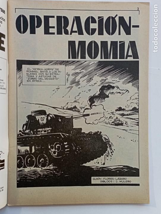 C&oacute;mics: ZONA DE COMBATE AZUL N&ordm; 53 COMO NUEVO - Foto 3
