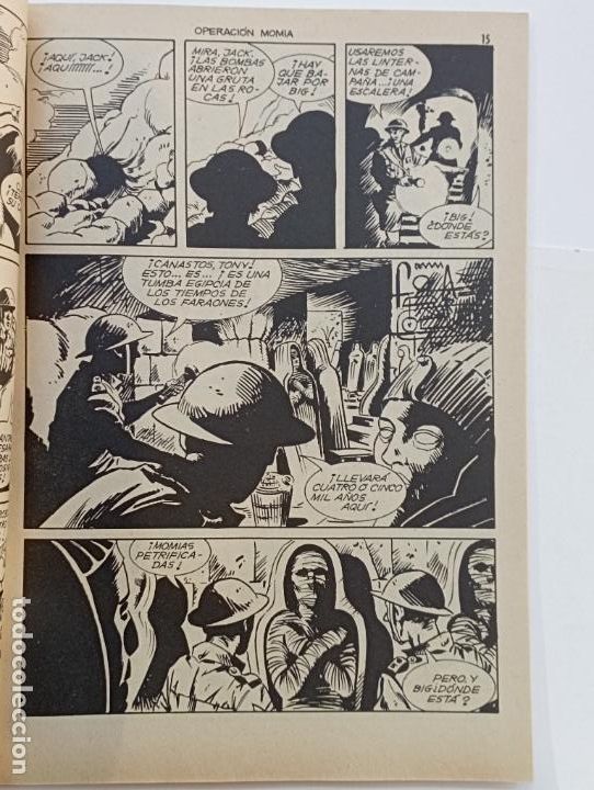 C&oacute;mics: ZONA DE COMBATE AZUL N&ordm; 53 COMO NUEVO - Foto 5