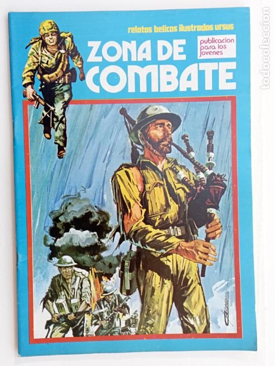 C&oacute;mics: ZONA DE COMBATE AZUL N&ordm; 53 COMO NUEVO - Foto 1
