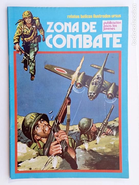 C&oacute;mics: ZONA DE COMBATE AZUL N&ordm; 51 COMO NUEVO - Foto 5