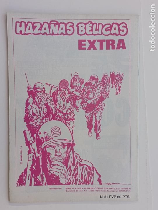 C&oacute;mics: ZONA DE COMBATE AZUL N&ordm; 51 COMO NUEVO - Foto 6