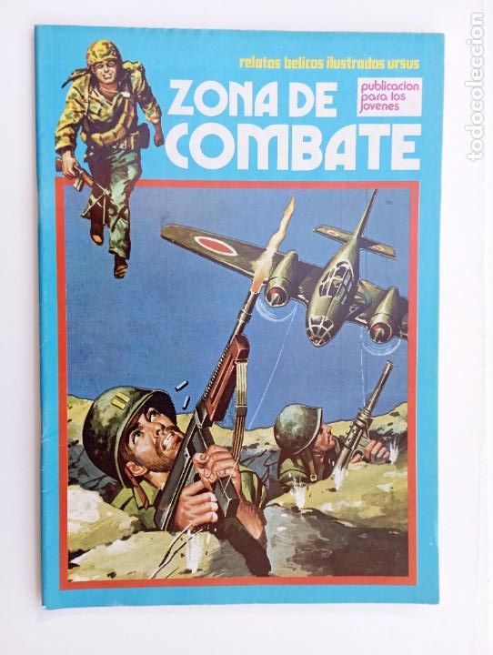 C&oacute;mics: ZONA DE COMBATE AZUL N&ordm; 51 COMO NUEVO - Foto 1