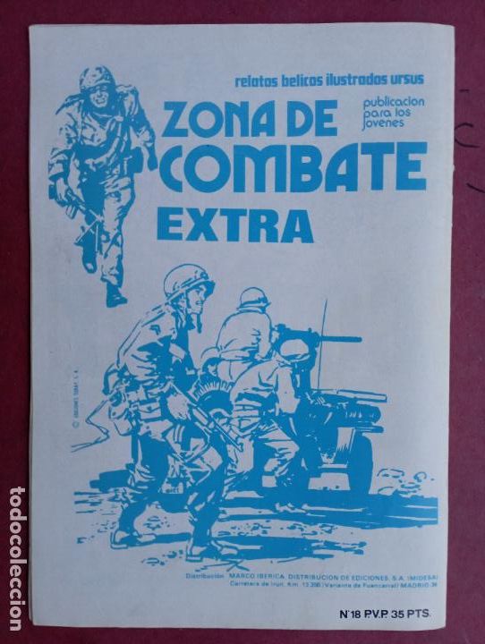 C&oacute;mics: HAZA&Ntilde;AS B&Eacute;LICAS EXTRA URSUS N&ordm; 18 - - Foto 2