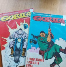 Fumetti: LOTE GORILA N.º 6 Y 7 (DE 8). GRAPA. URSUS. 1980.