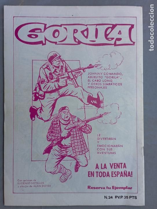 C&oacute;mics: HAZA&Ntilde;AS B&Eacute;LICAS EXTRA URSUS N&ordm; 24 - 20 PGS. - Foto 2