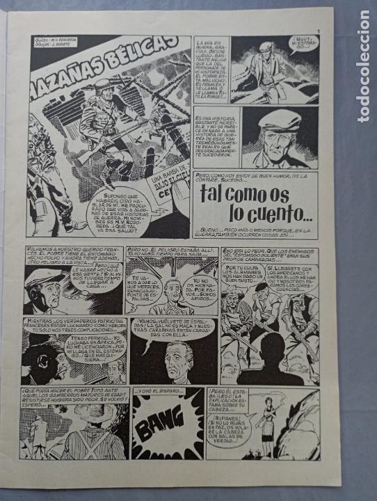 C&oacute;mics: HAZA&Ntilde;AS B&Eacute;LICAS EXTRA URSUS N&ordm; 24 - 20 PGS. - Foto 3