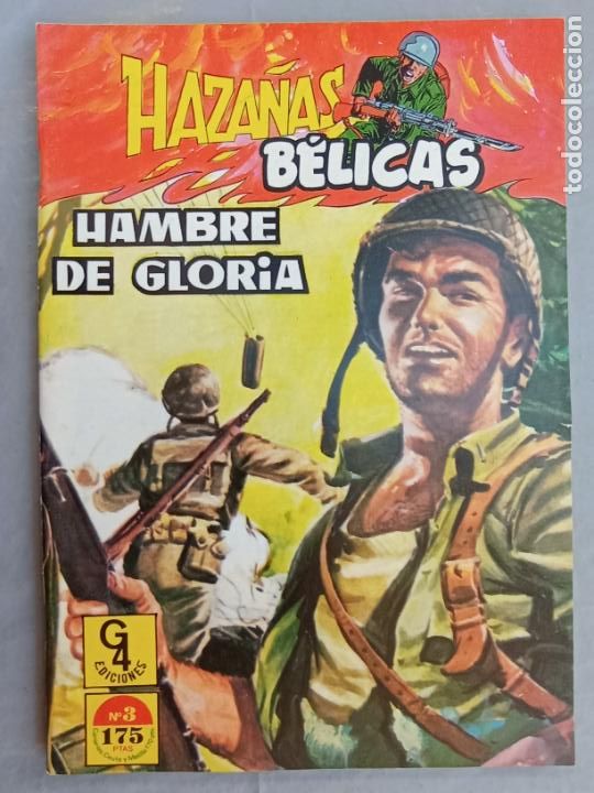 C&oacute;mics: HAZA&Ntilde;AS B&Eacute;LICAS G 4 N&ordm; 3 - 68 PGS. - Foto 1