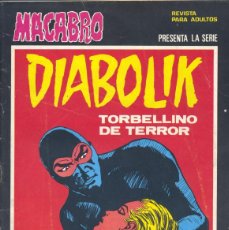 Cómics: DIABOLIK 28. URSUS EDICIONES, 1976