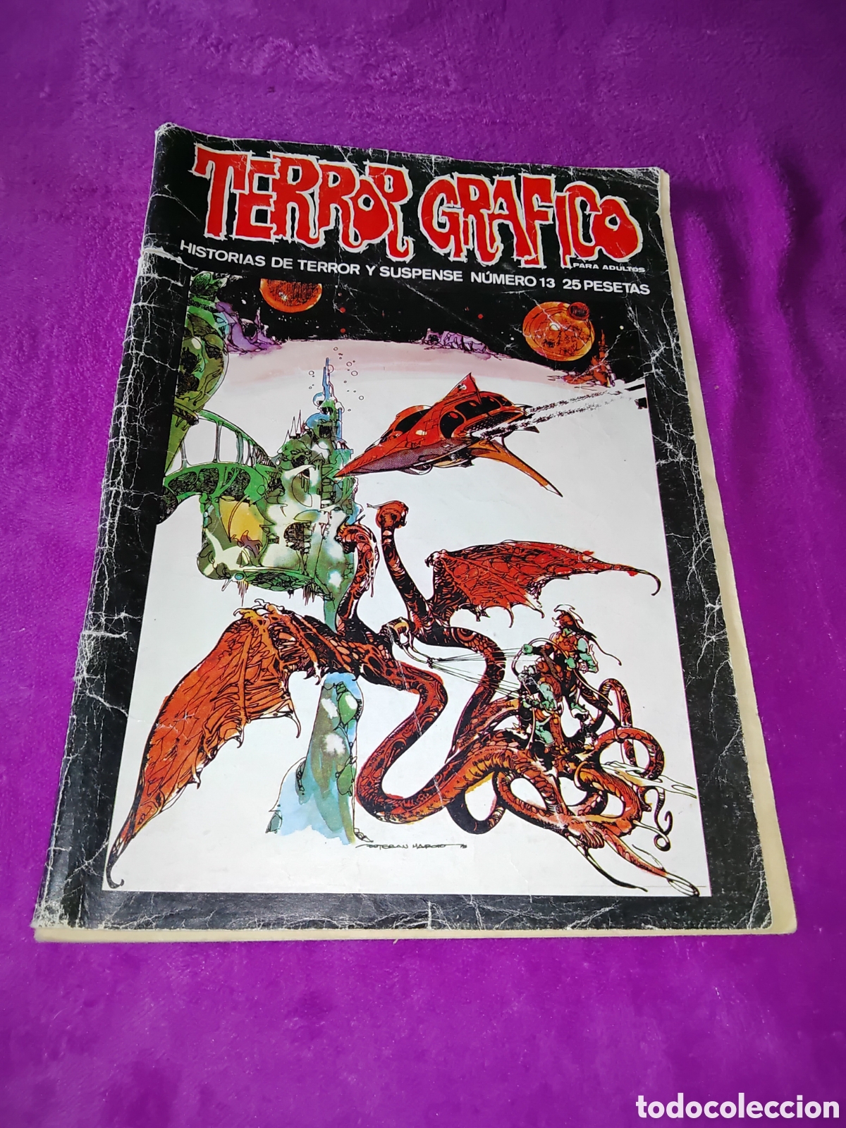 C&oacute;mics: C&Oacute;MIC TERROR GR&Aacute;FICO N&ordm;13, 25 PTAS, C&Oacute;MIC URSUS - Foto 1