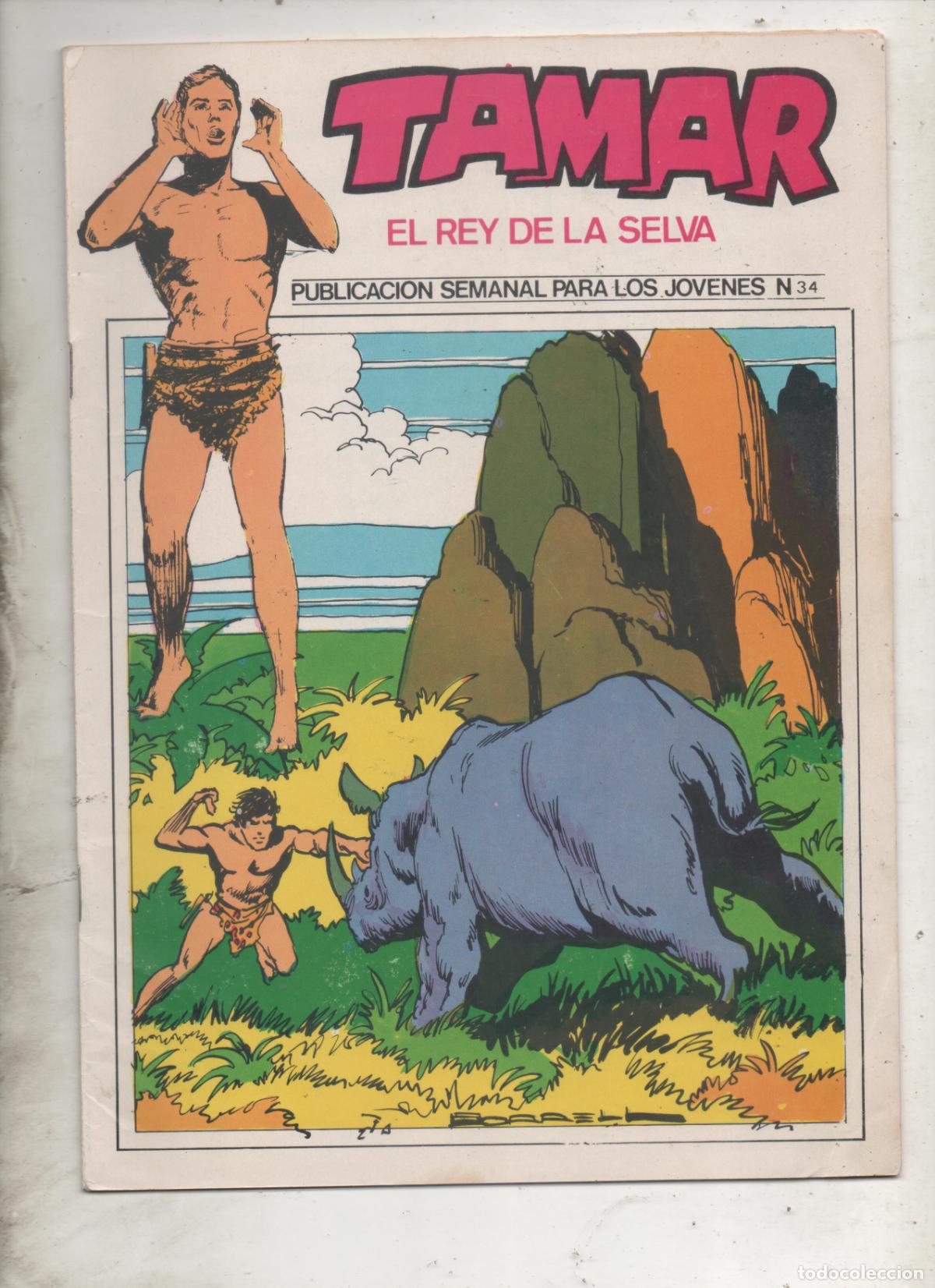 C&oacute;mics: TAMAR REY DE LA SELVA N&ordm; 34- ursus. D8 - Foto 1