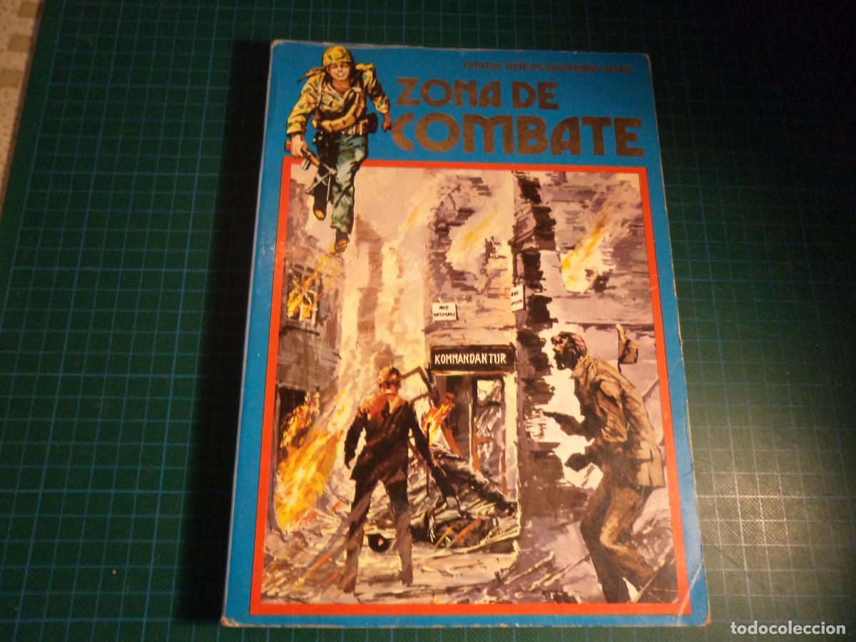 C&oacute;mics: Zona de combate extra 19. Contiene los n&uacute;meros 121 al 124. Ursus - Foto 1