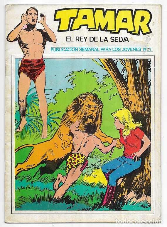 C&oacute;mics: Poder del Hombre Blanco. Tamar El Rey de la Selva n&ordm; 21 Ursus 1973 - Foto 1