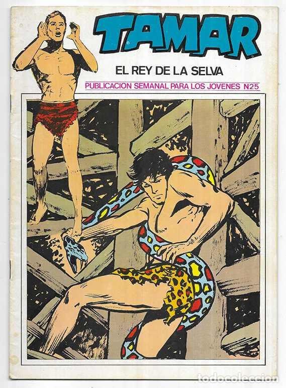 C&oacute;mics: Cavernicolas, Los. Tamar El Rey de la Selva n&ordm; 25 Ursus 1973 - Foto 1