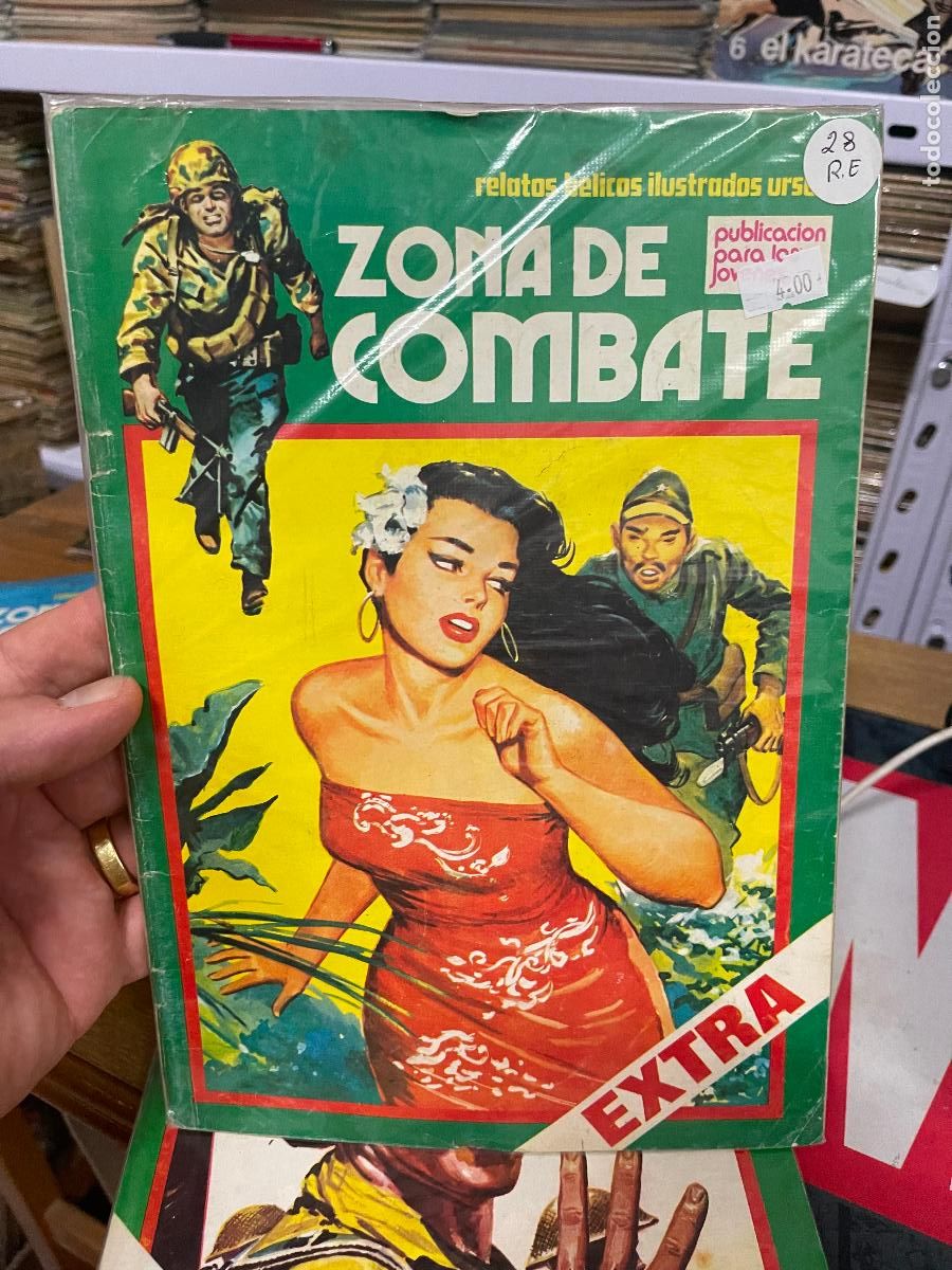 C&oacute;mics: ZONA DE COMBATE EXTRA EDITORIAL URSUS NUMERO 28 REGULAR ESTADO - Foto 1