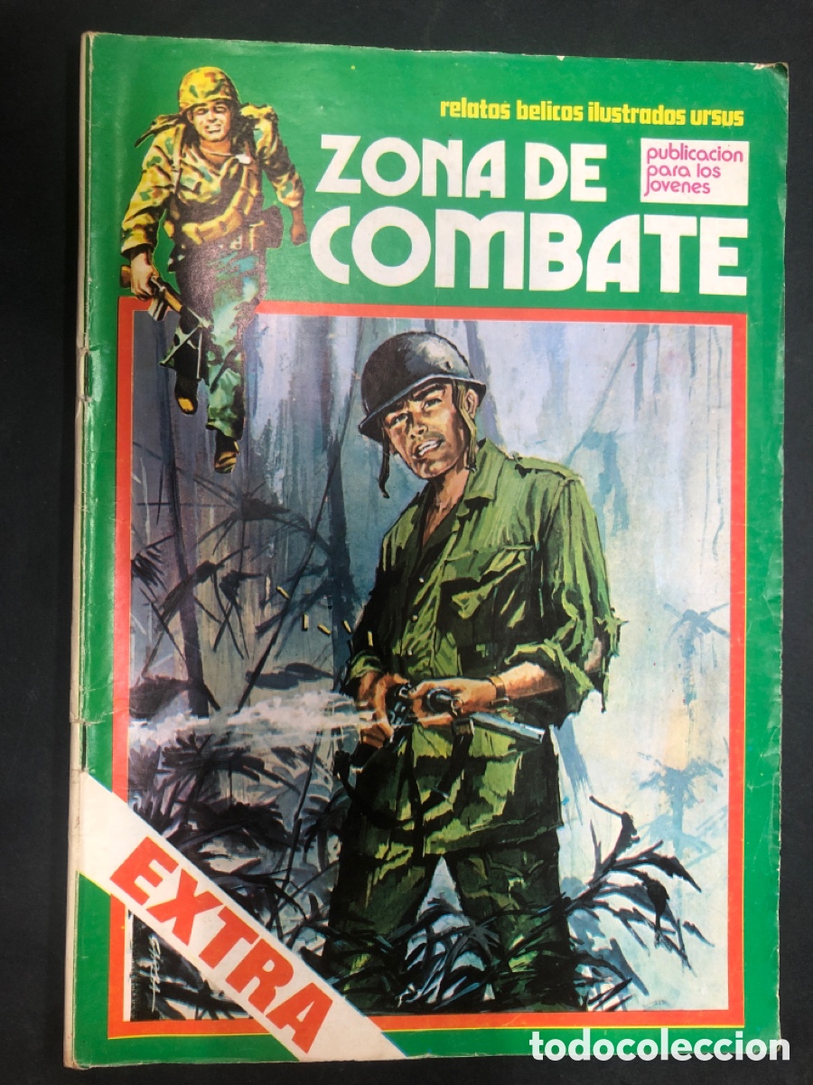 C&oacute;mics: COMIC ZONA DE COMBATE EXTRA SERIE VERDE N&ordm;8 EDITORIAL URSUS - Foto 1