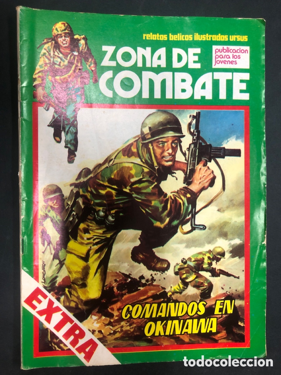 C&oacute;mics: COMIC ZONA DE COMBATE EXTRA SERIE VERDE N&ordm;9 EDITORIAL URSUS - Foto 1