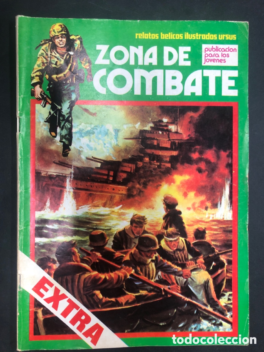 C&oacute;mics: COMIC ZONA DE COMBATE EXTRA SERIE VERDE N&ordm; 15 EDITORIAL URSUS - Foto 1