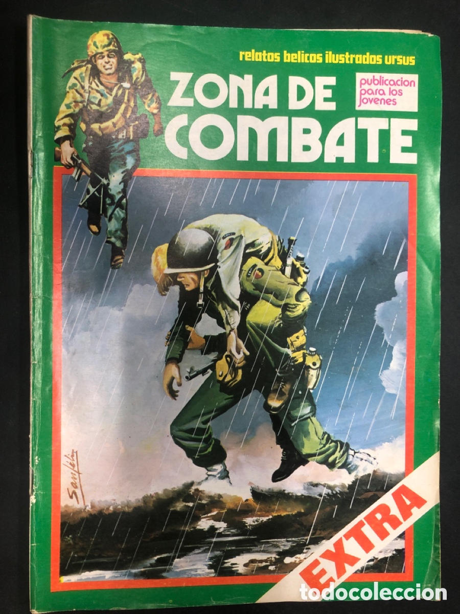 C&oacute;mics: COMIC ZONA DE COMBATE EXTRA SERIE VERDE N&ordm; 35 EDITORIAL URSUS - Foto 1