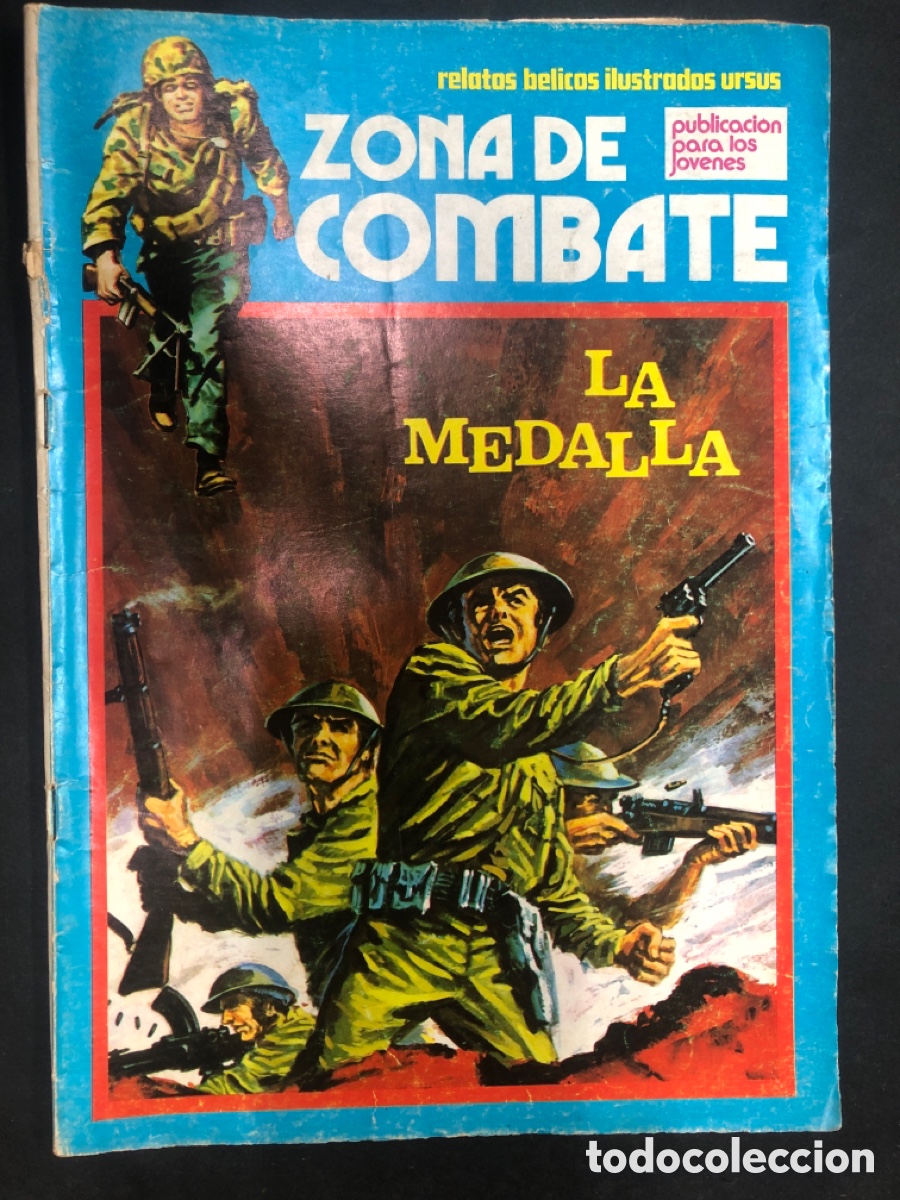 C&oacute;mics: COMIC ZONA DE COMBATE AZUL N&ordm; 50 EDITORIAL URSUS - Foto 1
