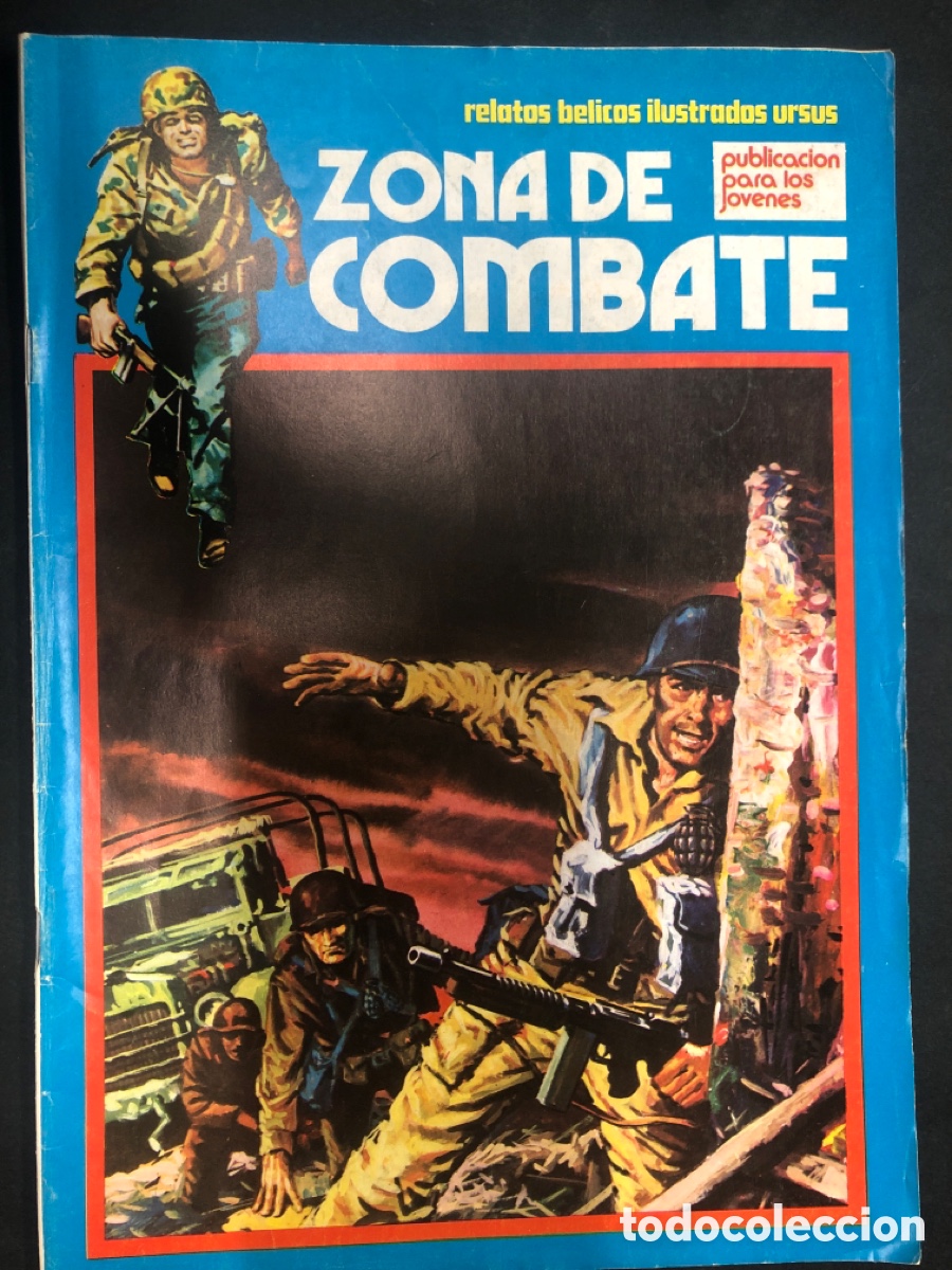 C&oacute;mics: COMIC ZONA DE COMBATE AZUL N&ordm; 95 EDITORIAL URSUS - Foto 1