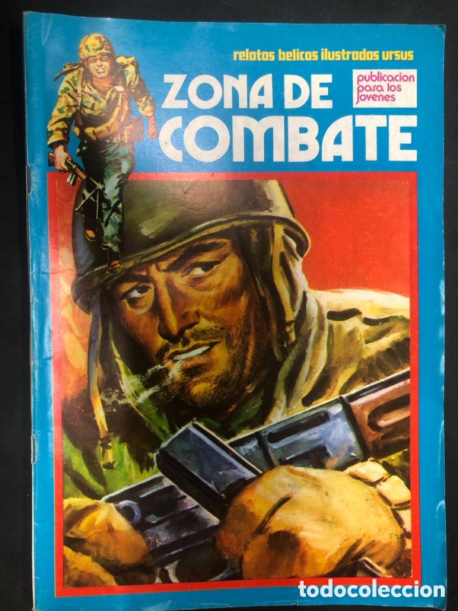 C&oacute;mics: COMIC ZONA DE COMBATE AZUL N&ordm; 114 EDITORIAL URSUS - Foto 1