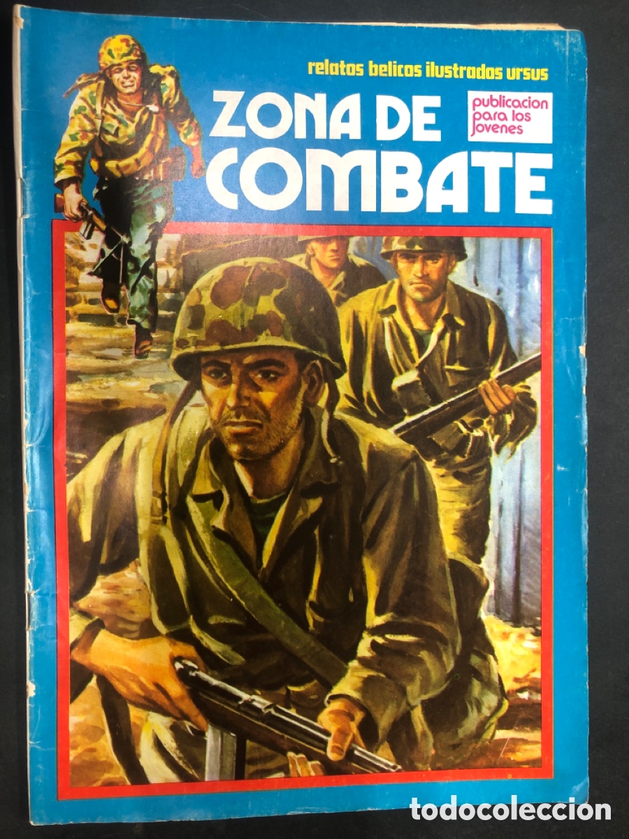 C&oacute;mics: COMIC ZONA DE COMBATE AZUL N&ordm; 118 EDITORIAL URSUS - Foto 1
