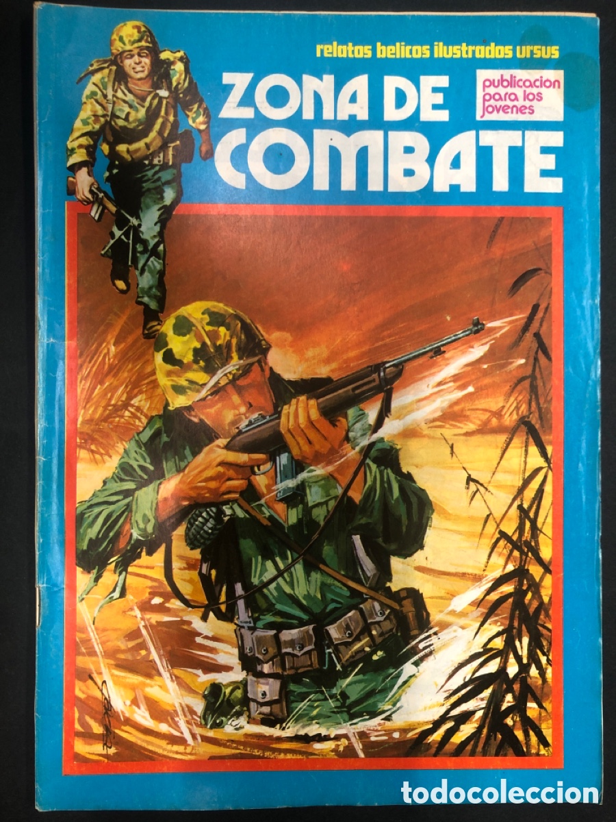 C&oacute;mics: COMIC ZONA DE COMBATE AZUL N&ordm; 132 EDITORIAL URSUS - Foto 1