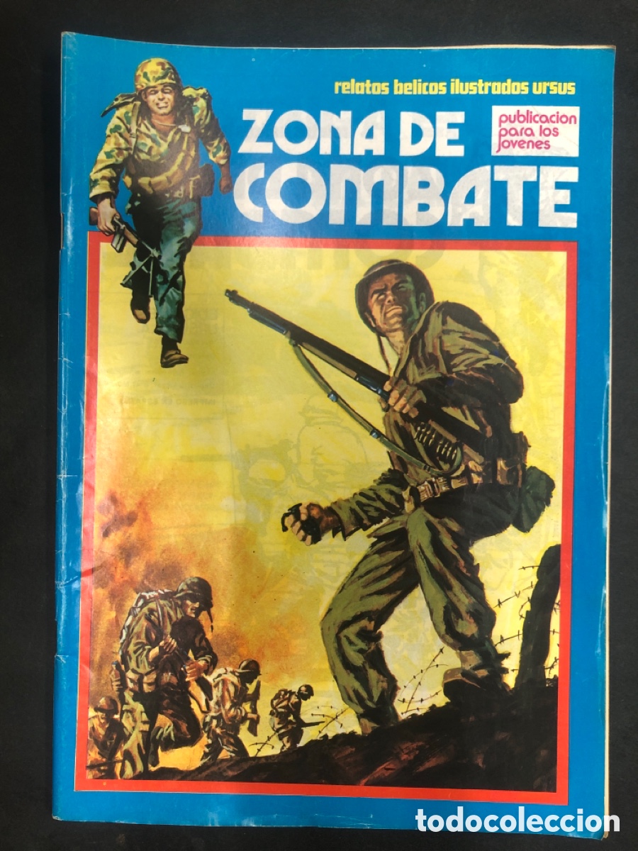 C&oacute;mics: COMIC ZONA DE COMBATE AZUL N&ordm; 143 EDITORIAL URSUS - Foto 1