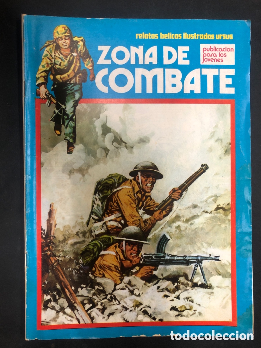 C&oacute;mics: COMIC ZONA DE COMBATE AZUL N&ordm; 108 EDITORIAL URSUS - Foto 1
