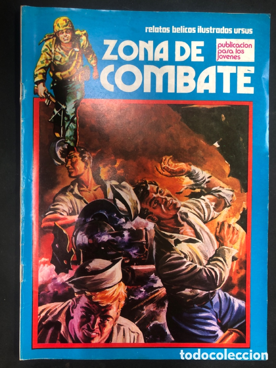 C&oacute;mics: COMIC ZONA DE COMBATE AZUL N&ordm; 127 EDITORIAL URSUS - Foto 1