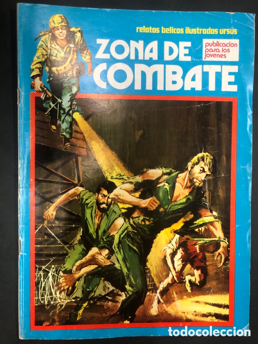 C&oacute;mics: COMIC ZONA DE COMBATE AZUL N&ordm; 123 EDITORIAL URSUS - Foto 1