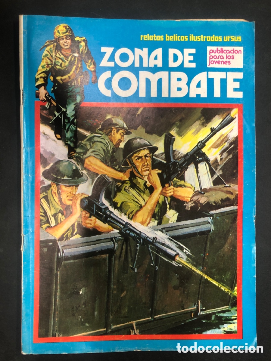 C&oacute;mics: COMIC ZONA DE COMBATE AZUL N&ordm; 77 EDITORIAL URSUS - Foto 1