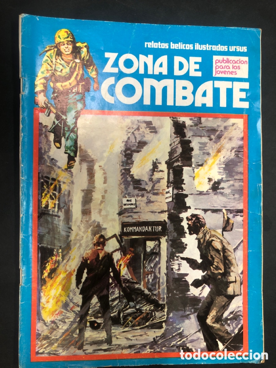 C&oacute;mics: COMIC ZONA DE COMBATE AZUL N&ordm; 124 EDITORIAL URSUS - Foto 1