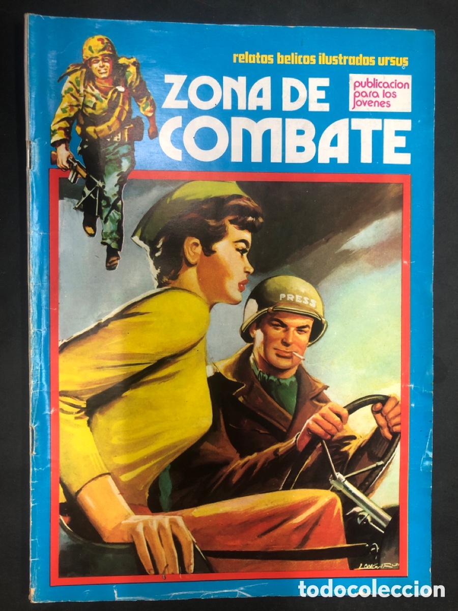 C&oacute;mics: COMIC ZONA DE COMBATE AZUL N&ordm; 121 EDITORIAL URSUS - Foto 1