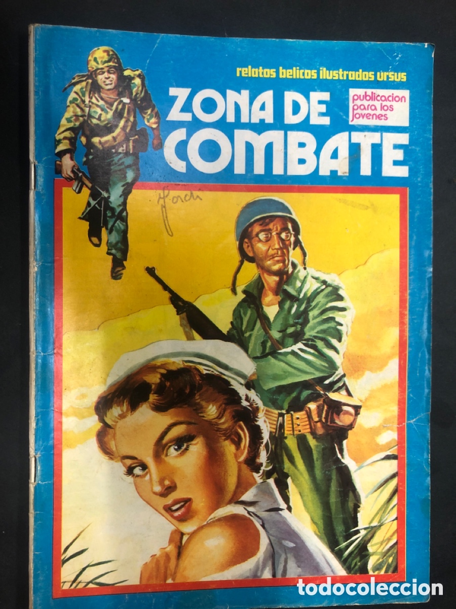 C&oacute;mics: COMIC ZONA DE COMBATE AZUL N&ordm; 74 EDITORIAL URSUS - Foto 1