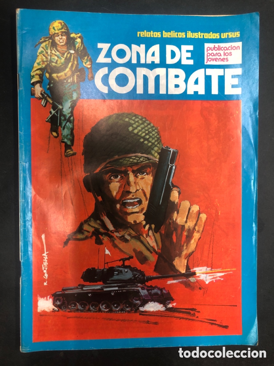 C&oacute;mics: COMIC ZONA DE COMBATE AZUL N&ordm; 140 EDITORIAL URSUS - Foto 1