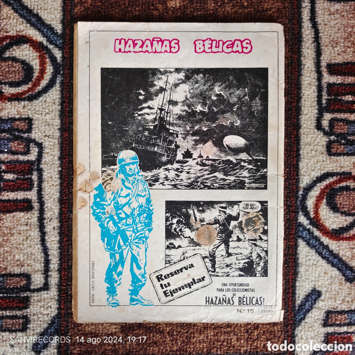 C&oacute;mics: ZONA DE COMBATE N&deg; 15: &iexcl;NO QUIERO MORIR! - Foto 2