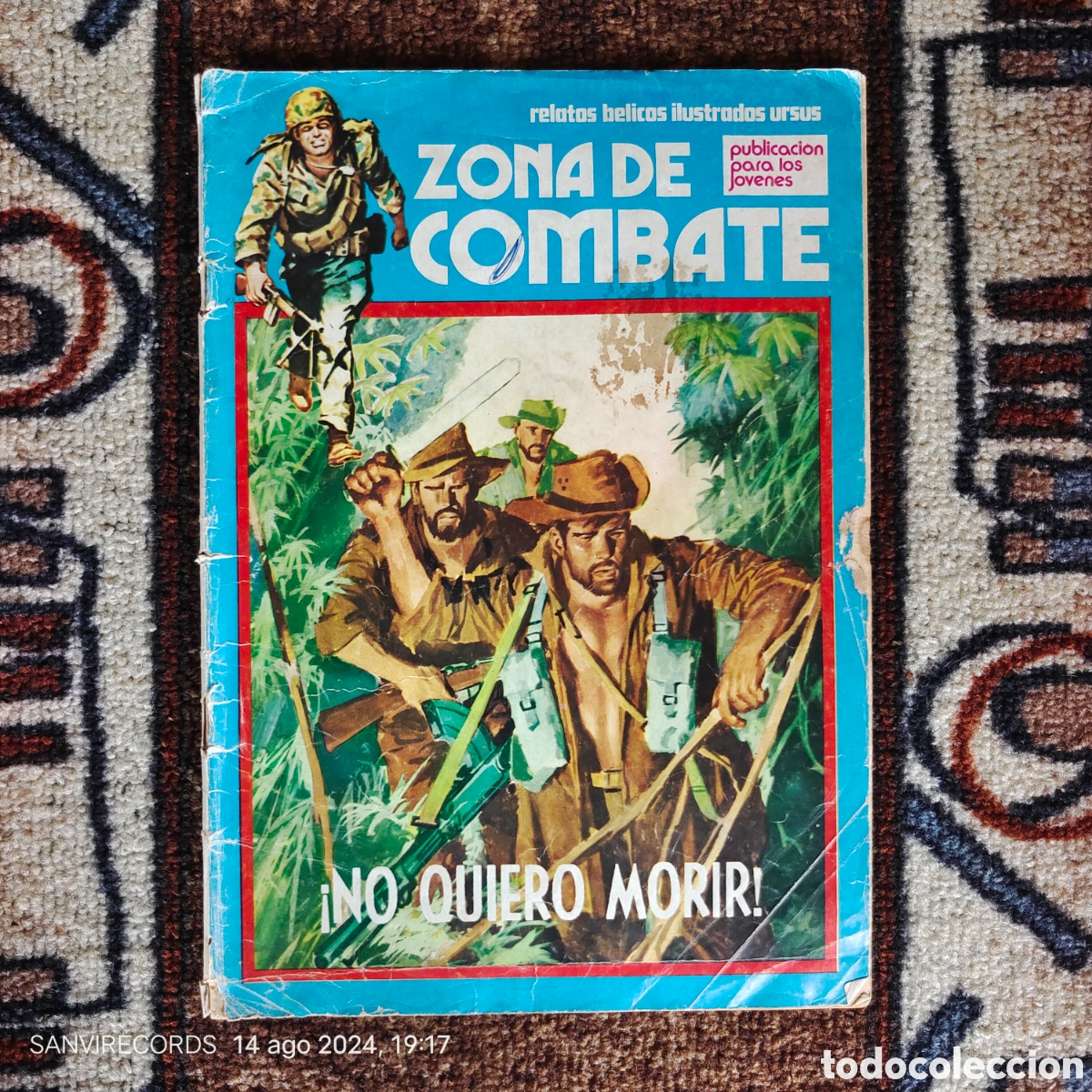 C&oacute;mics: ZONA DE COMBATE N&deg; 15: &iexcl;NO QUIERO MORIR! - Foto 1