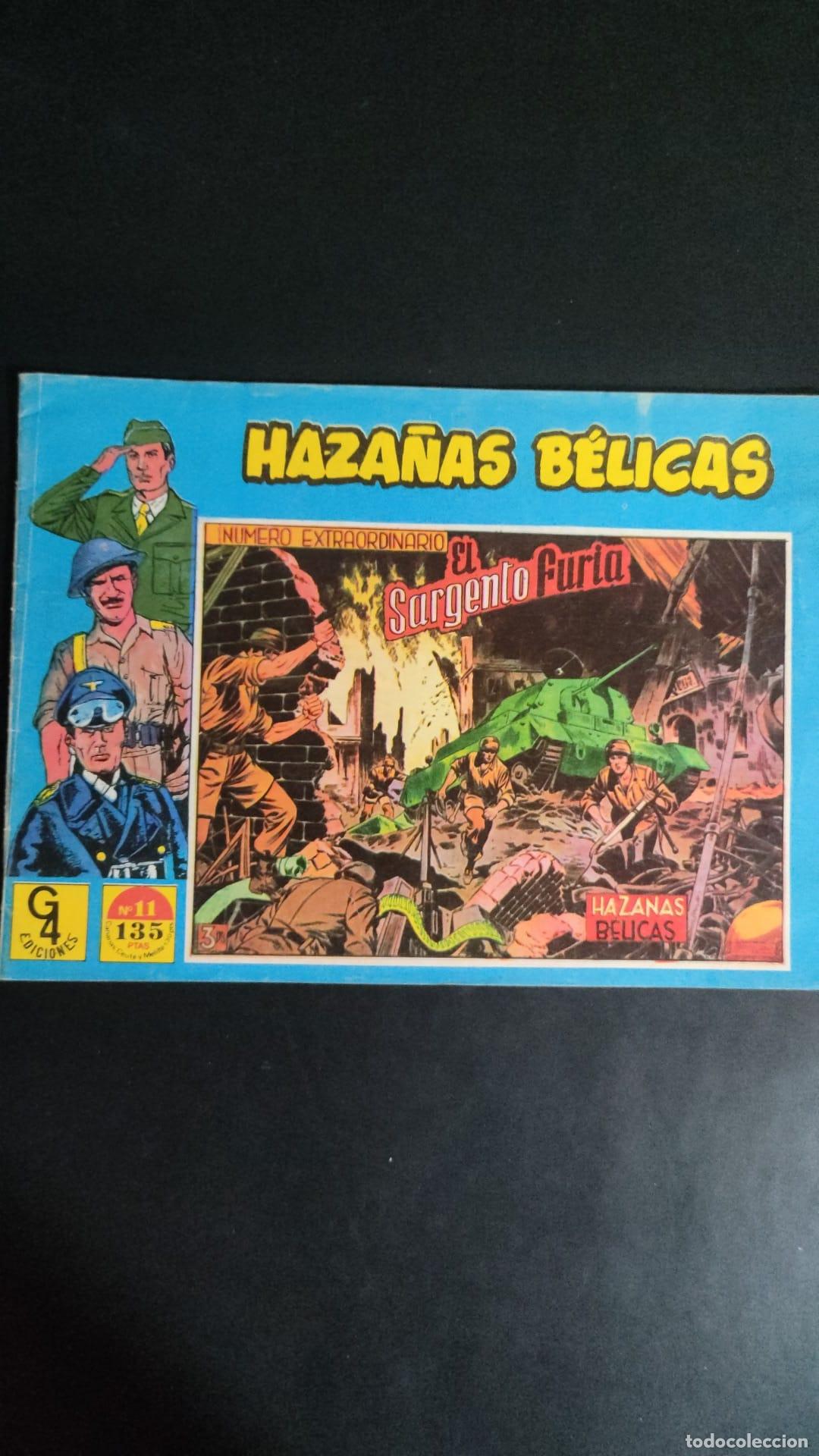 C&oacute;mics: HAZA&Ntilde;AS BELICAS EL SARGENTO FURIA - Foto 1