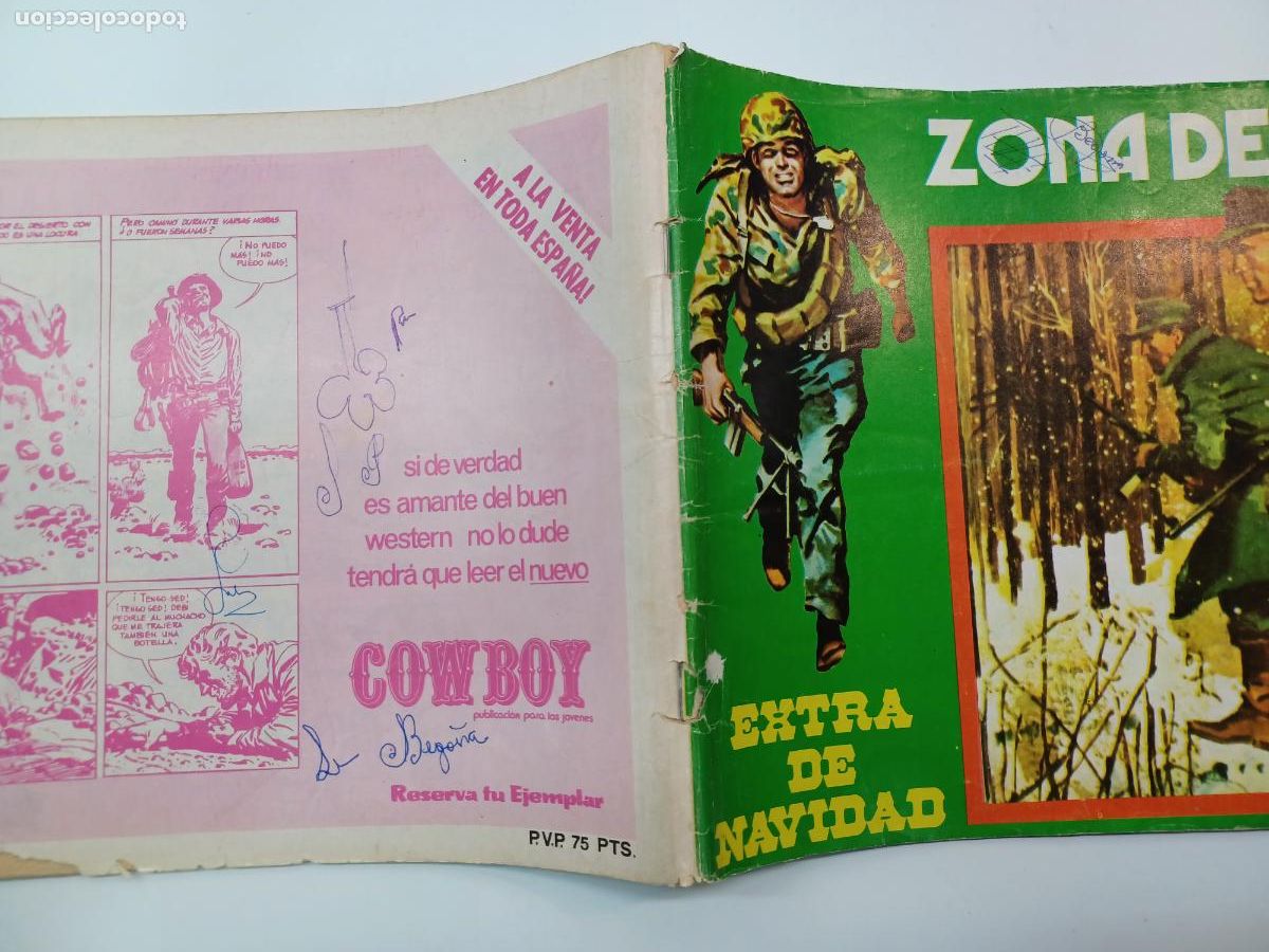 C&oacute;mics: ZONA COMBATE EXTRA DE NAVIDAD EDICIONES URSUS - Foto 3