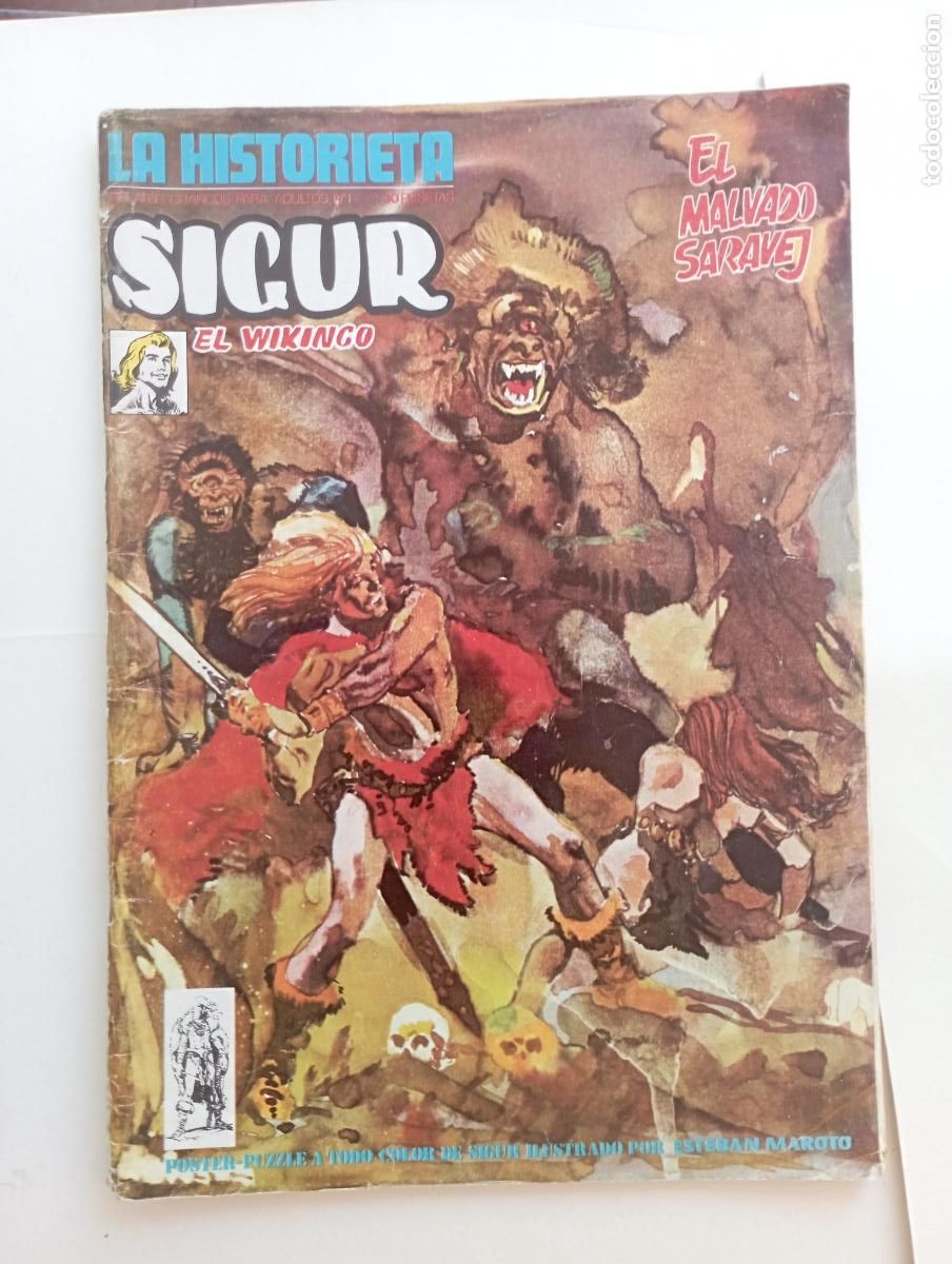 C&oacute;mics: LA HISTORIETA - SIGUR 1, 2 Y 3 COMPLETA - - Foto 3